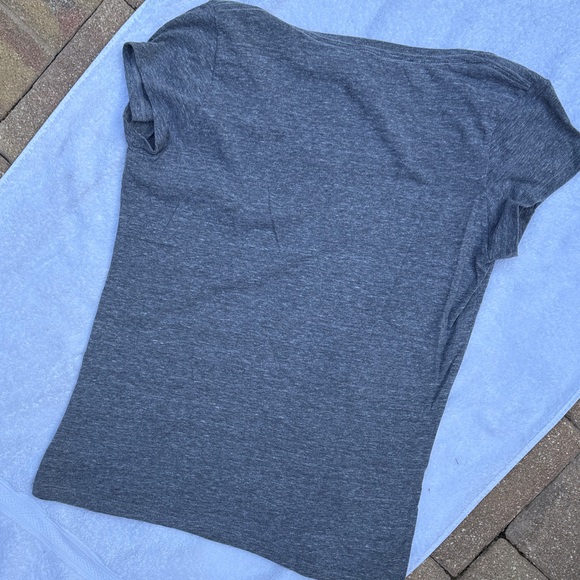 Gray T-Shirt with TB Logo - Picture 5 of 6